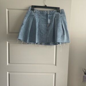 Target Future Collective Alani Noelle Denim Mini Skirt
